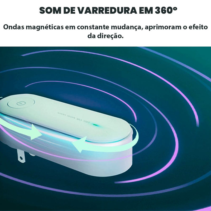 Repelente Eletrônico Ultrassônico Protect Power - Compre 1 Leve 2 QUEIMA DE ESTOQUE 🔥