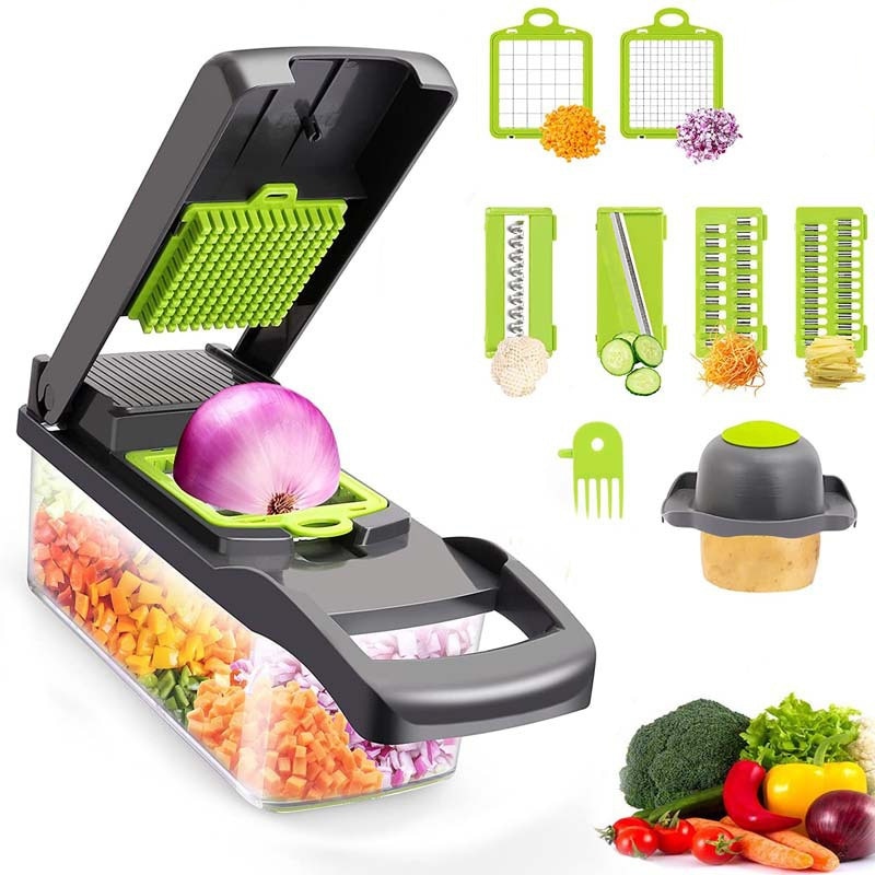 Fatiador de Legumes Multifuncional 8 em 1 Master Premium - black shop